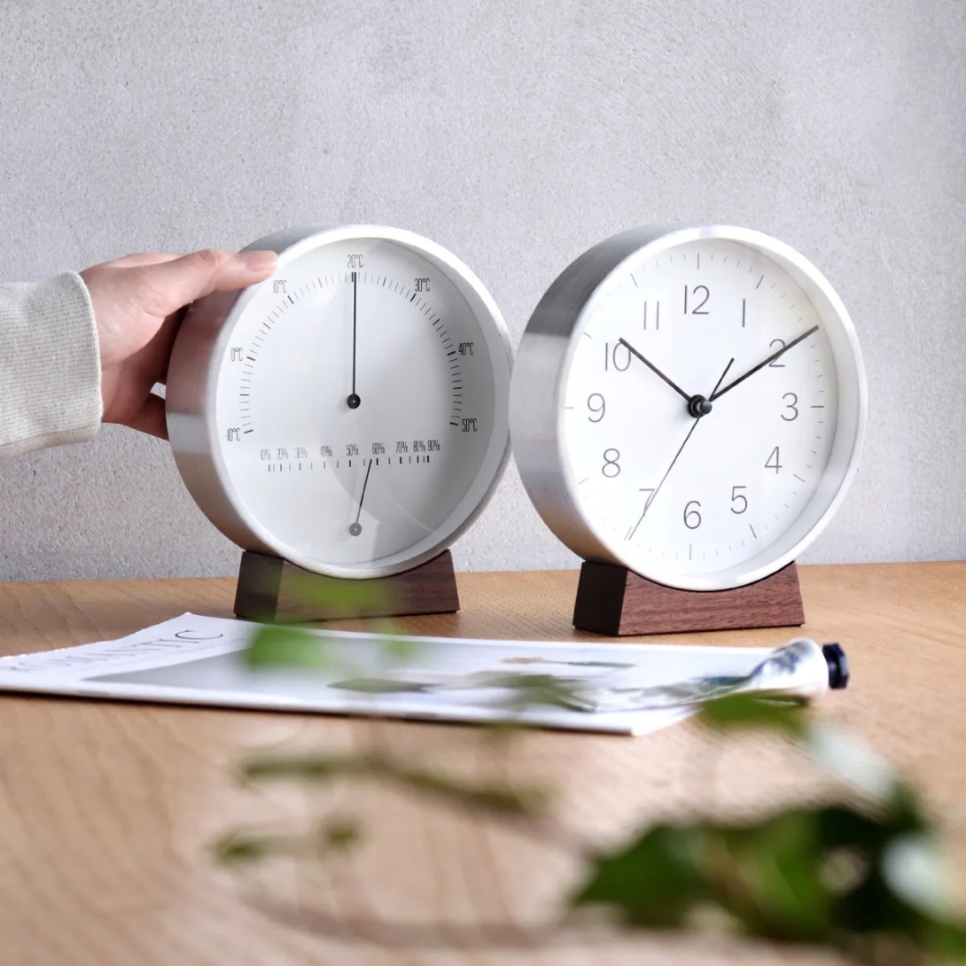 新商品】Wood Base Clock / T/H Meter | ハコアダイレクトストア