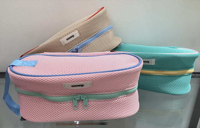 専用　　　マルチポーチ&ソーイングポーチ&コインスルーポーチ❣️計４点 CERCA｜Pochi Pouch/(W)PUレザーワンタッチバネ口マルチポーチ
